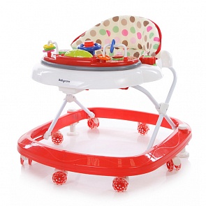 Ходунки Sonic (Baby Care, GL-6000S2_White/Red) 